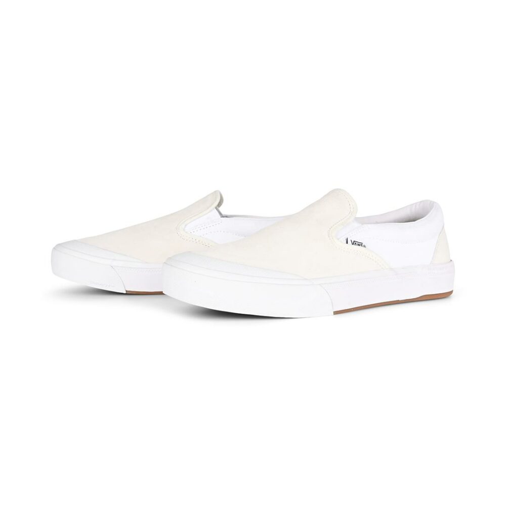 Vans Slip-On BMX Shoes - Marshmallow/White