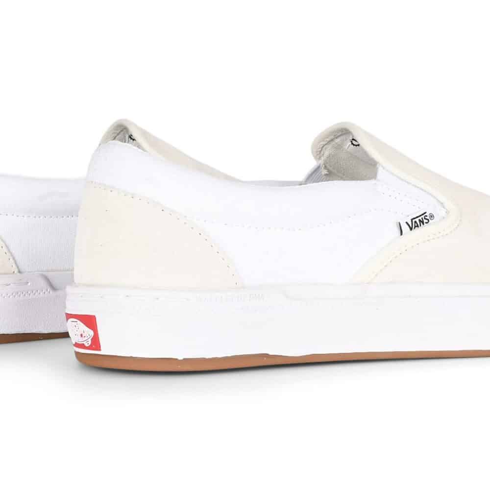 Vans Slip-On BMX Shoes - Marshmallow/White