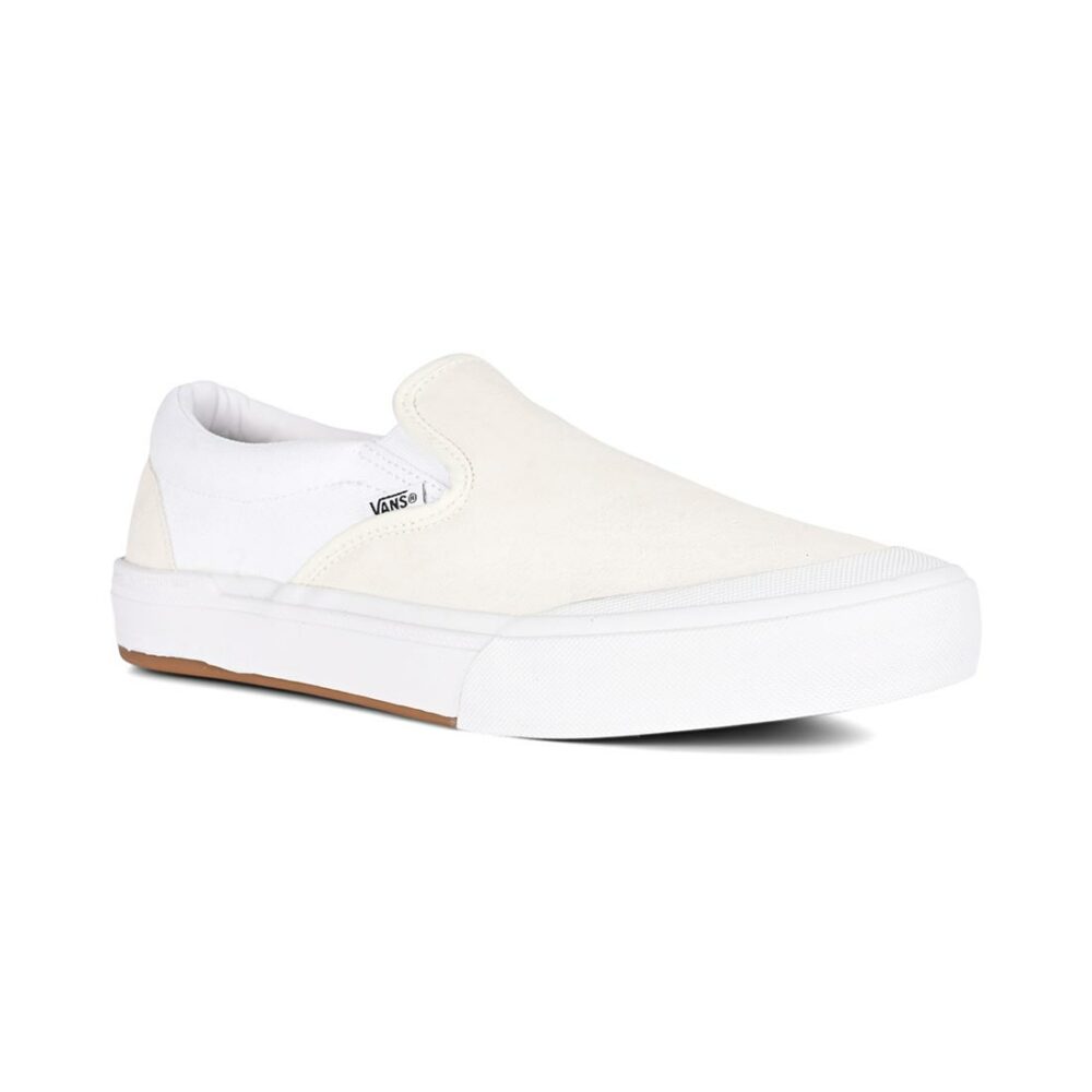 Vans Slip-On BMX Shoes - Marshmallow/White