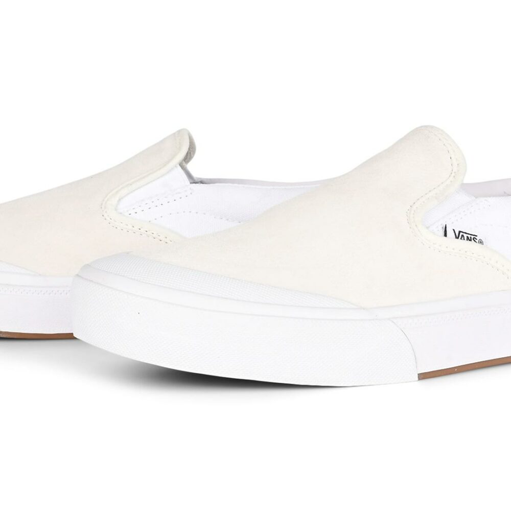 Vans Slip-On BMX Shoes - Marshmallow/White