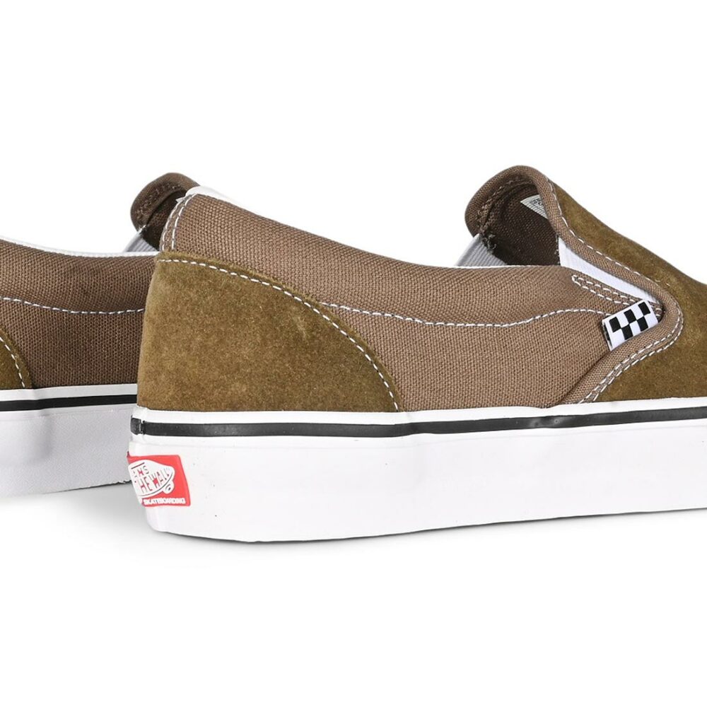 Vans Slip-On Pro Skate Shoes - Fatigue