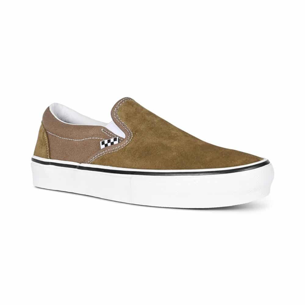 Vans Slip-On Pro Skate Shoes - Fatigue