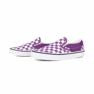 Vans Women's Classic Slip-On Skate Shoes - Purple Magic