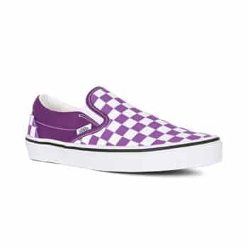 Vans Women's Classic Slip-On Skate Shoes - Purple Magic