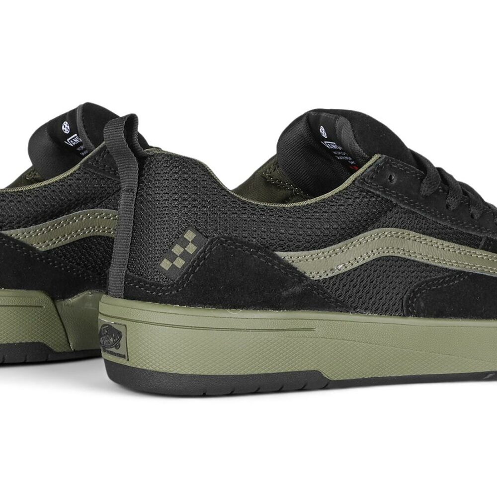 Vans Zahba Skate Shoes - Fatigue/Black