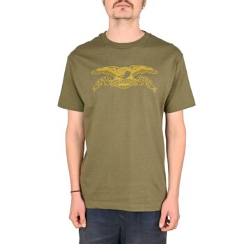 Anti Hero Basic Eagle S/S T-Shirt - Military Green/Bronze