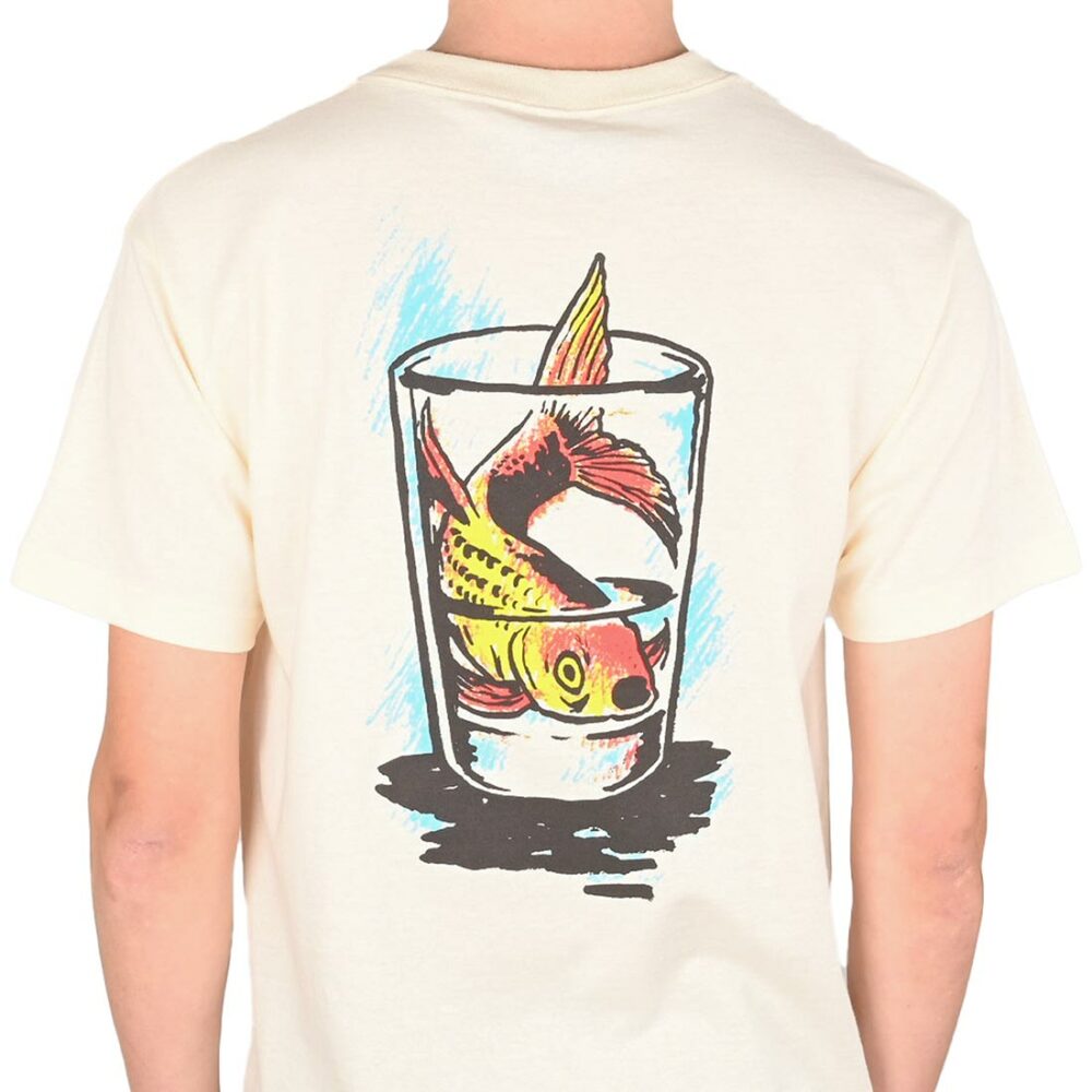 Anti Hero Fish Bowl S/S T-Shirt - Cream
