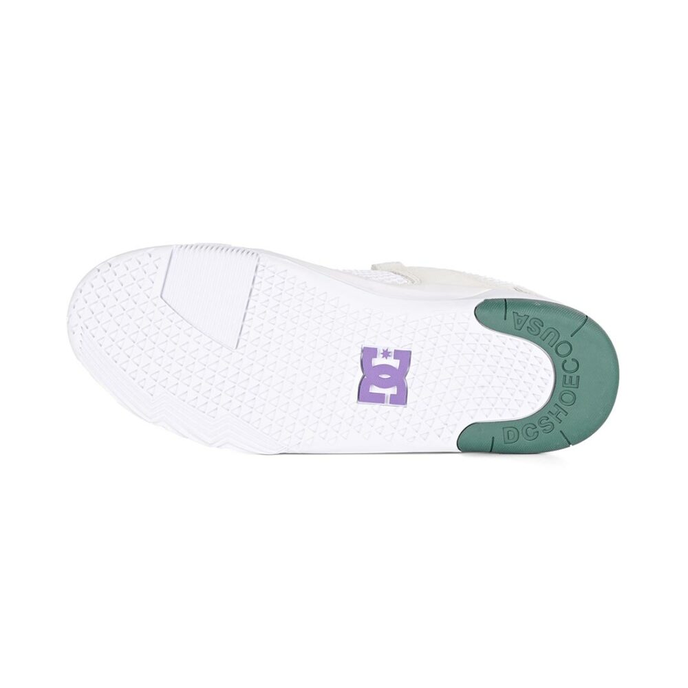 DC Cepeda Metric S Skate Shoes - White/Purple