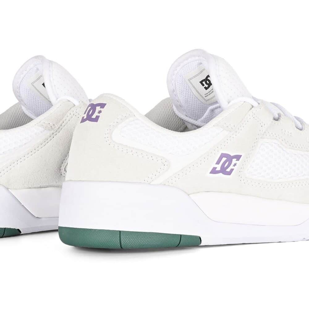 DC Cepeda Metric S Skate Shoes - White/Purple