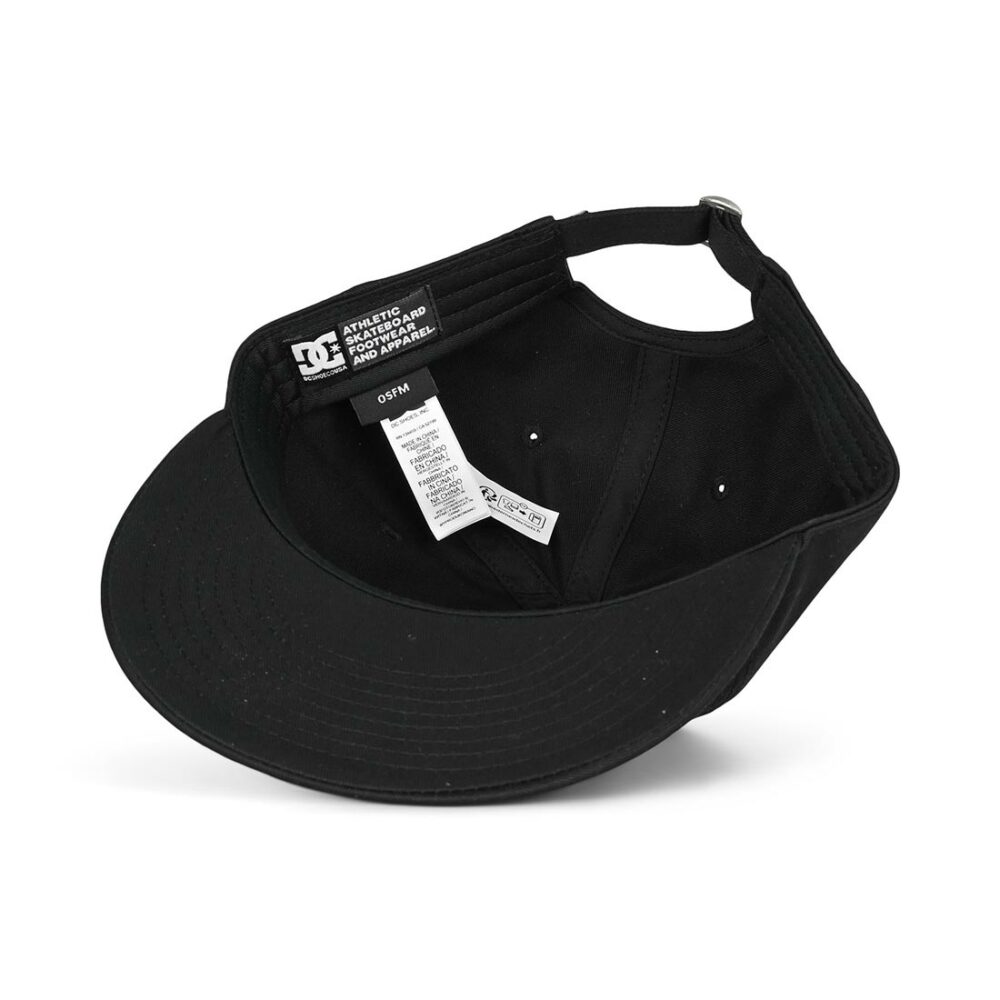 DC Gymnasium Strapback Cap - Black