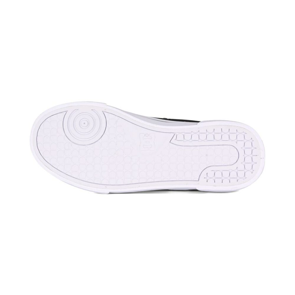DC Women's Chelsea Platform Skate Shoes - Black/White