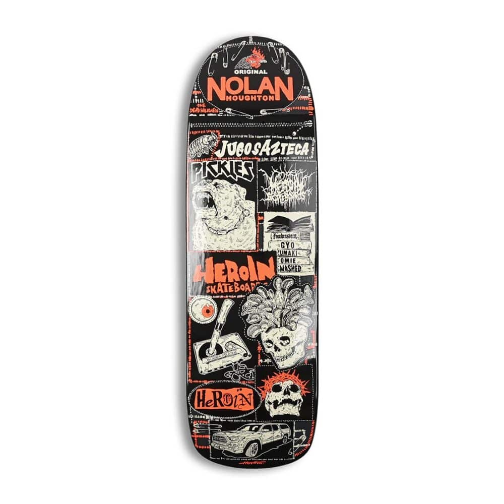 Heroin Skateboards Nolan's Original 9.6" Deck