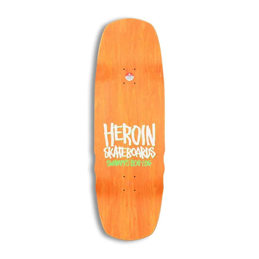 Heroin Skateboards Swampy's Shovel Gator 10.5" Deck