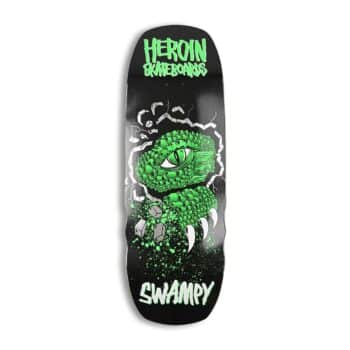 Heroin Skateboards Swampy's Shovel Gator 10.5" Deck