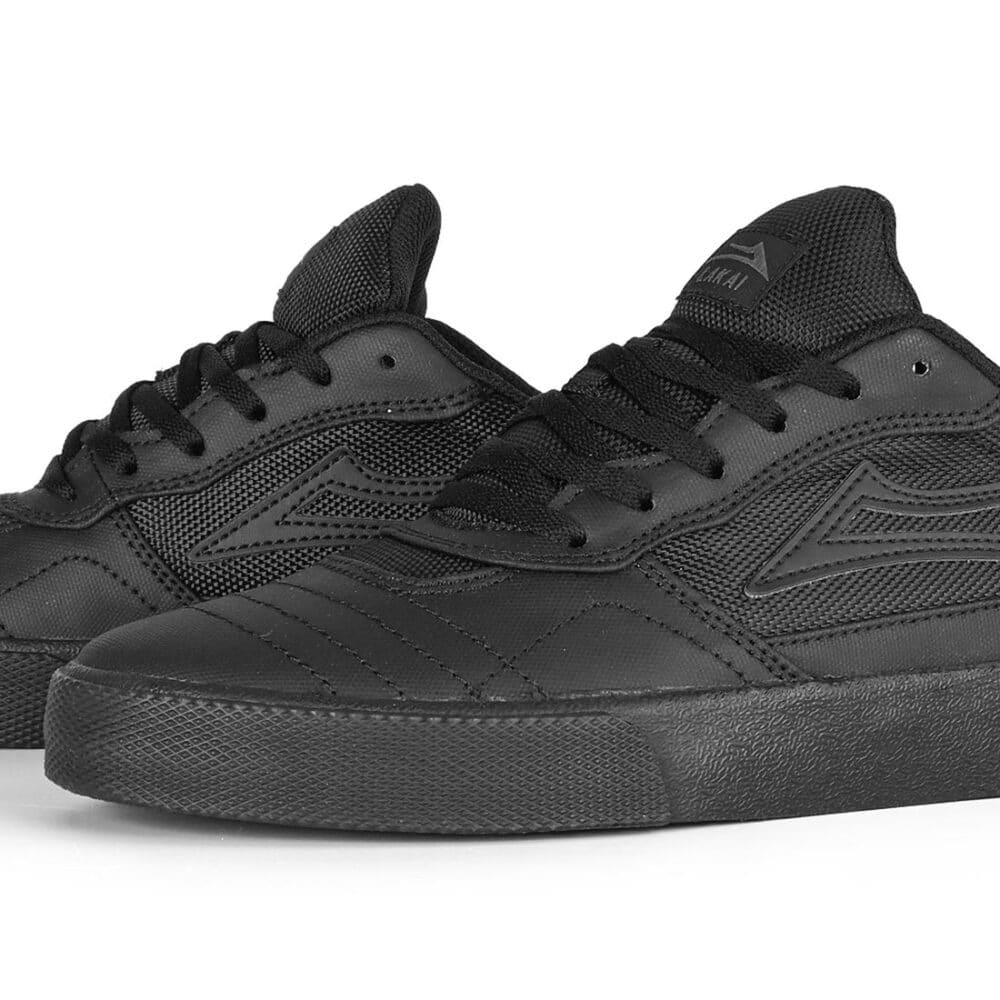 Lakai Cambridge Canvas Skate Shoes - Black