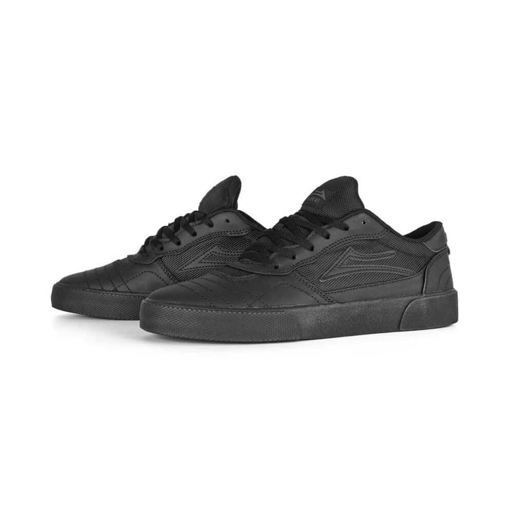 Lakai Cambridge Canvas Skate Shoes - Black