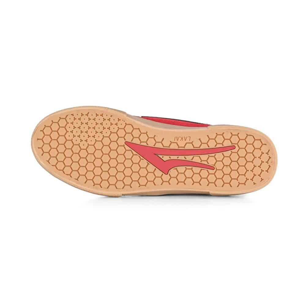 Lakai Cambridge Skate Shoes - Navy/Red