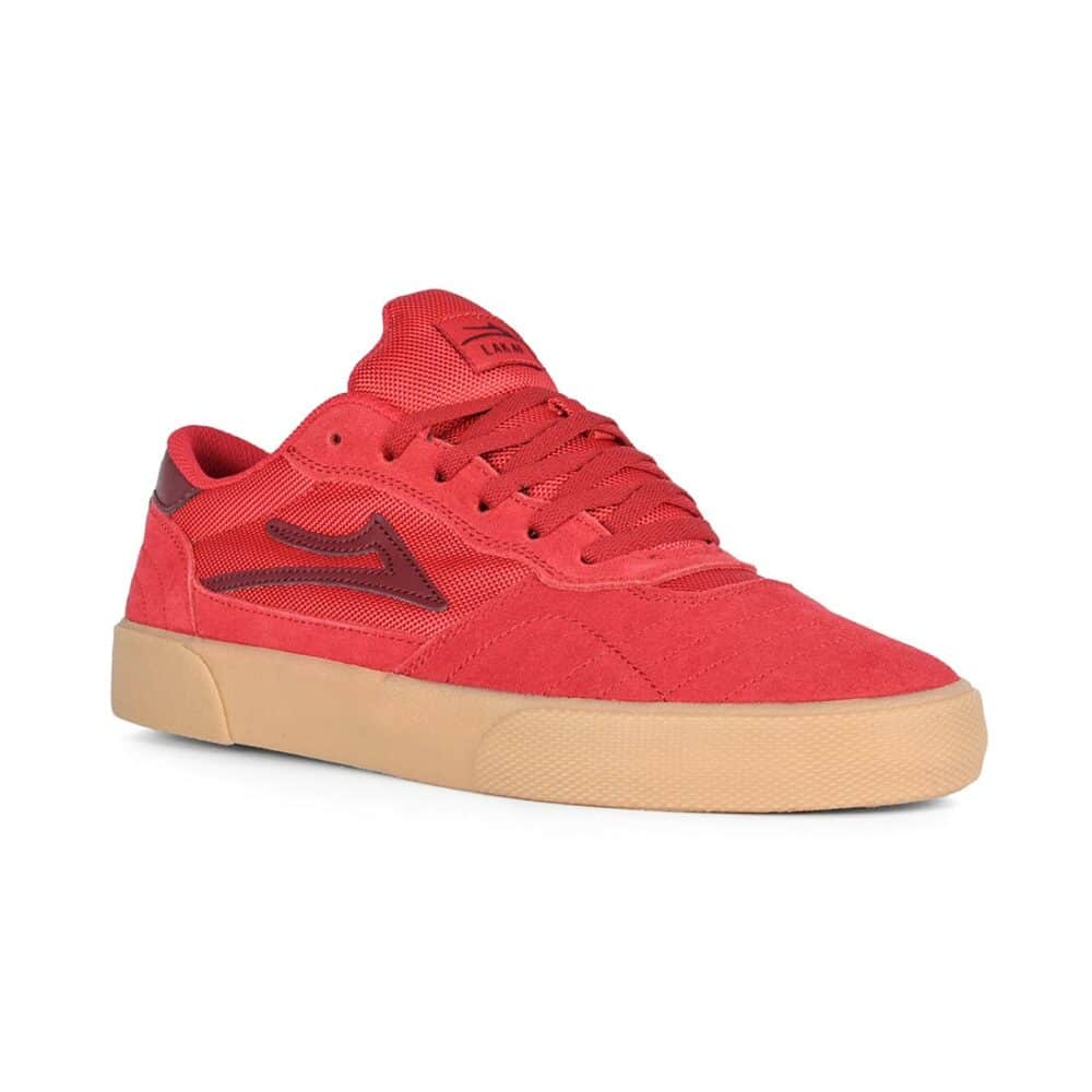 Lakai Cambridge Skate Shoes - Red/Burgundy (Copy)