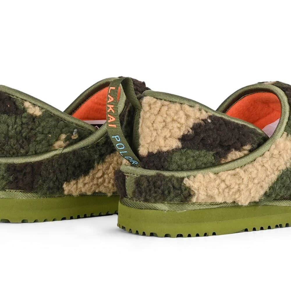 Lakai x Poler Owen Slipper - Furry Camo