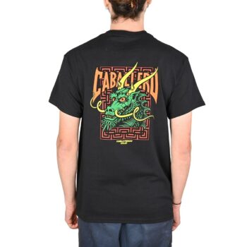 Powell Peralta Caballero Street Dragon S/S T-Shirt - Black
