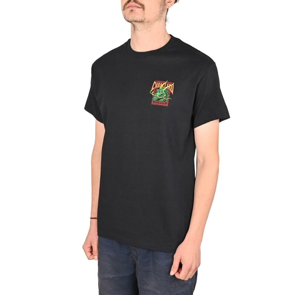 Powell Peralta Caballero Street Dragon S/S T-Shirt - Black