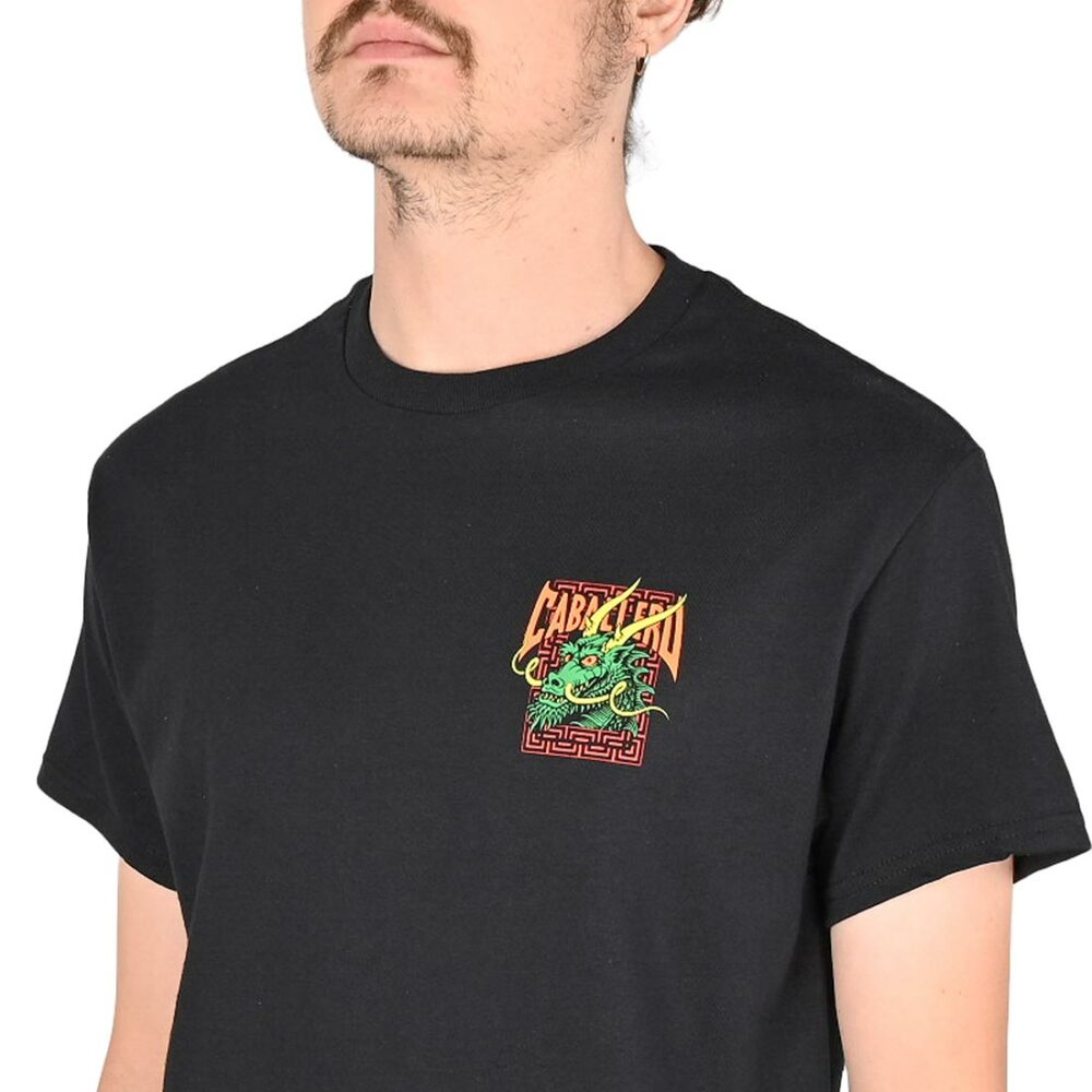 Powell Peralta Caballero Street Dragon S/S T-Shirt - Black