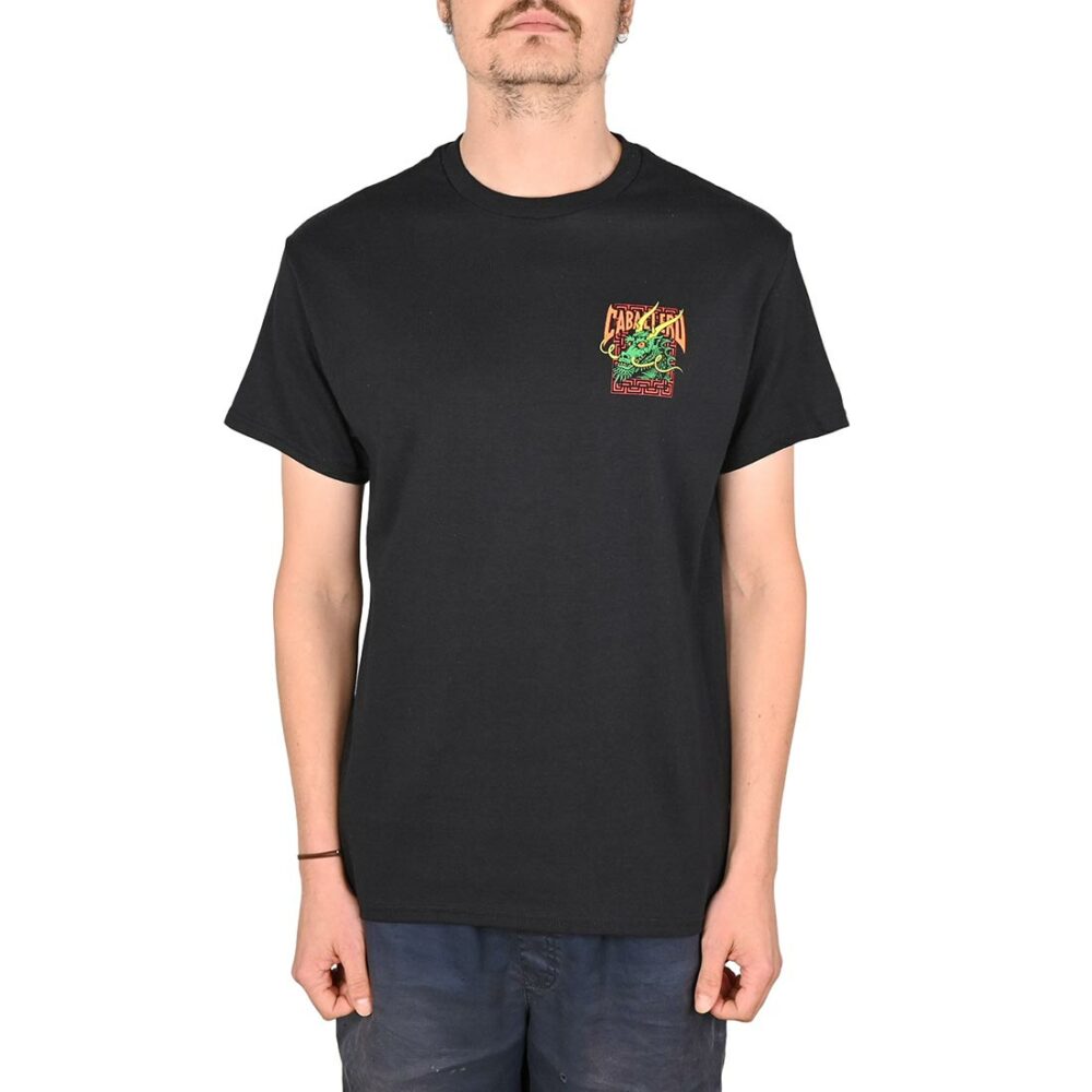 Powell Peralta Caballero Street Dragon S/S T-Shirt - Black