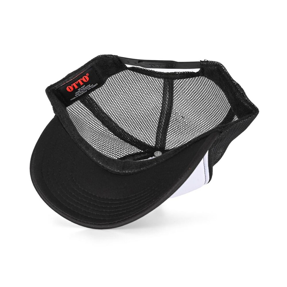 Powell Peralta Rat Bones Trucker Cap - Black/White