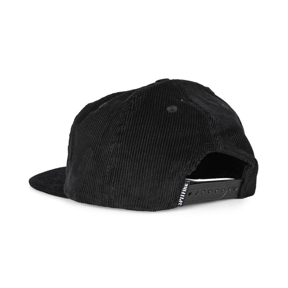Spitfire Classic '87 Swirl Patch Snapback Hat - Black/White