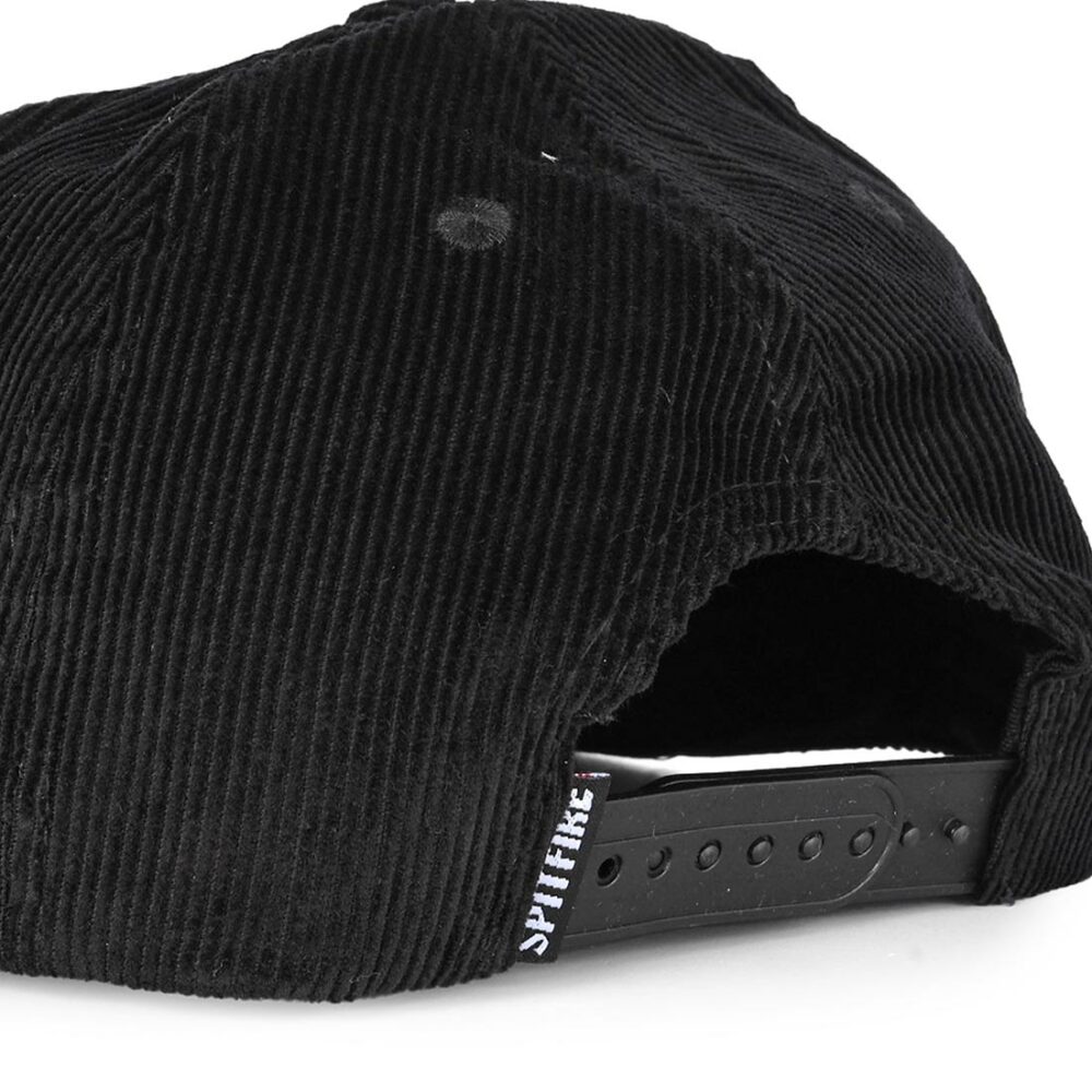 Spitfire Classic '87 Swirl Patch Snapback Hat - Black/White