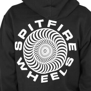 Spitfire Classic '87 Swirl Pullover Hoodie - Black/White