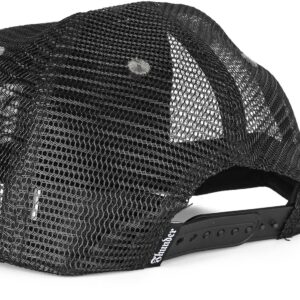 Thunder OG Grenade Mesh Back Trucker Cap - Grey/Maroon