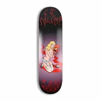 Toy Machine Collins Seductress 8.5" Skateboard Deck