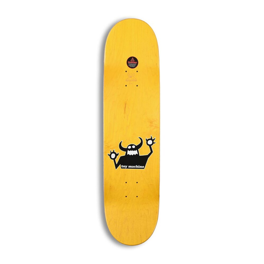 Toy Machine Original Monster 8.25" Skateboard Deck - Pink