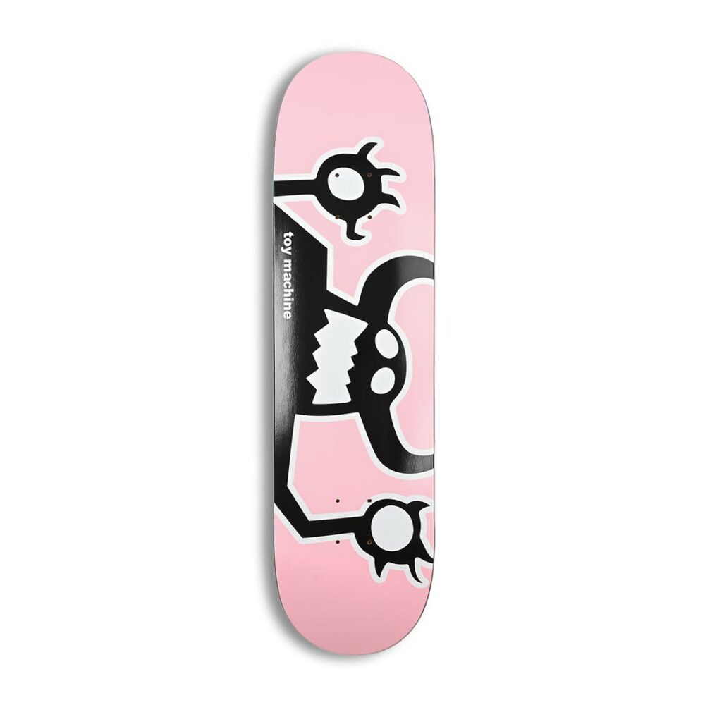 Toy Machine Original Monster 8.25" Skateboard Deck - Pink