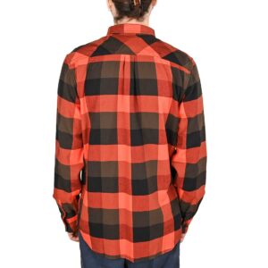 Vans Box Flannel Classic L/S Shirt - Black/Fiesta
