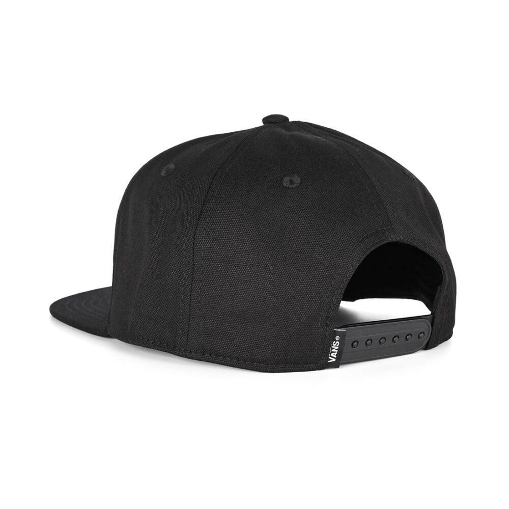 Vans Off The Wall Patch Snapback Hat - Black