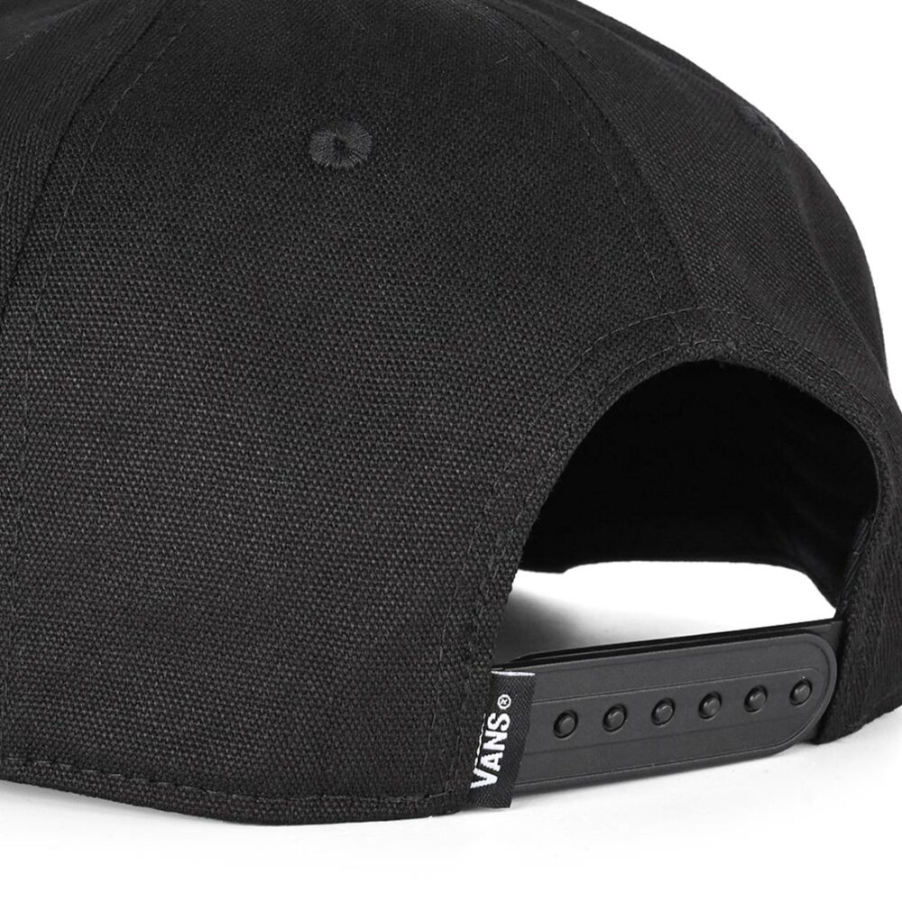 Vans Off The Wall Patch Snapback Hat - Black