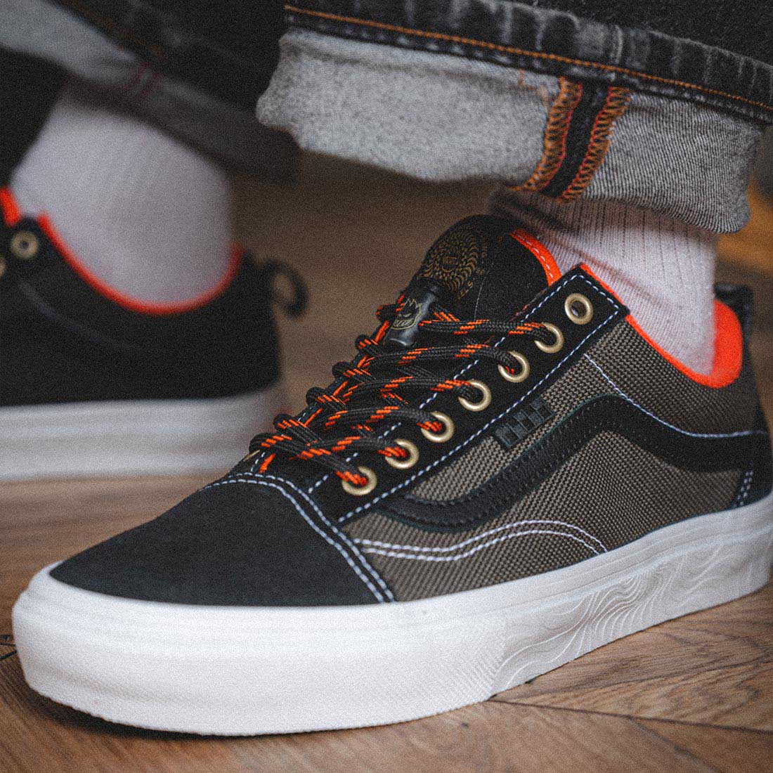 old skool vans black high top