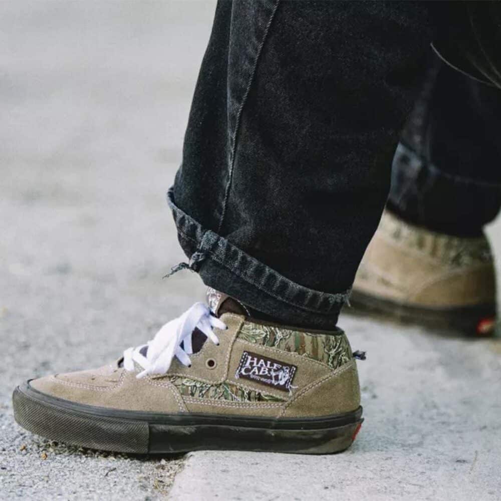 Vans Pedro Delfino Half Cab Skate Shoes - Camo