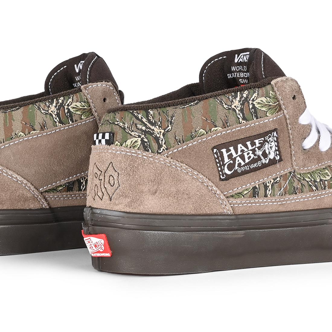 Vans Pedro Delfino Half Cab Skate Shoes Camo Supereight