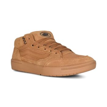 Vans Zahba Mid Skate Shoes - Brown/Gum