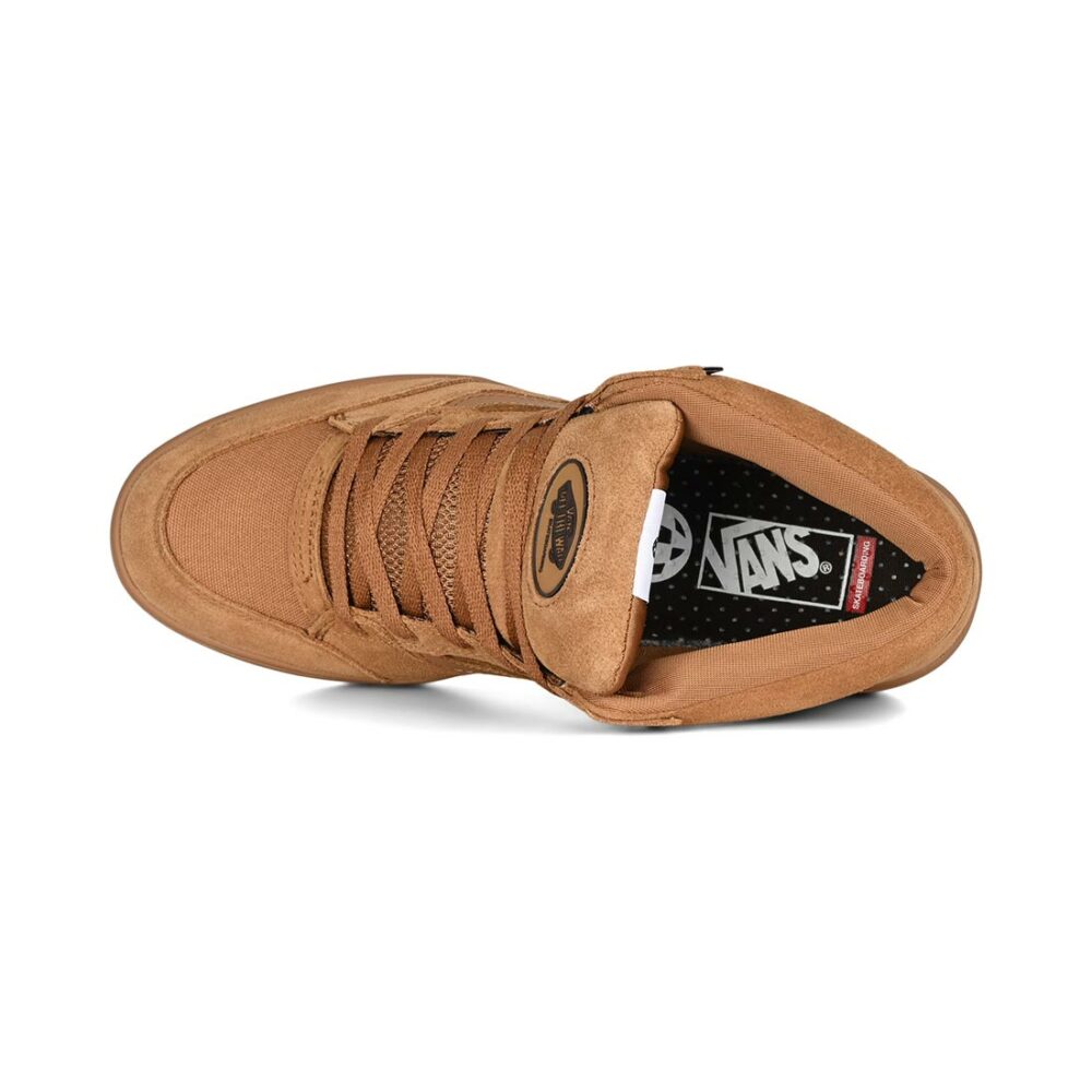 Vans Zahba Mid Skate Shoes - Brown/Gum