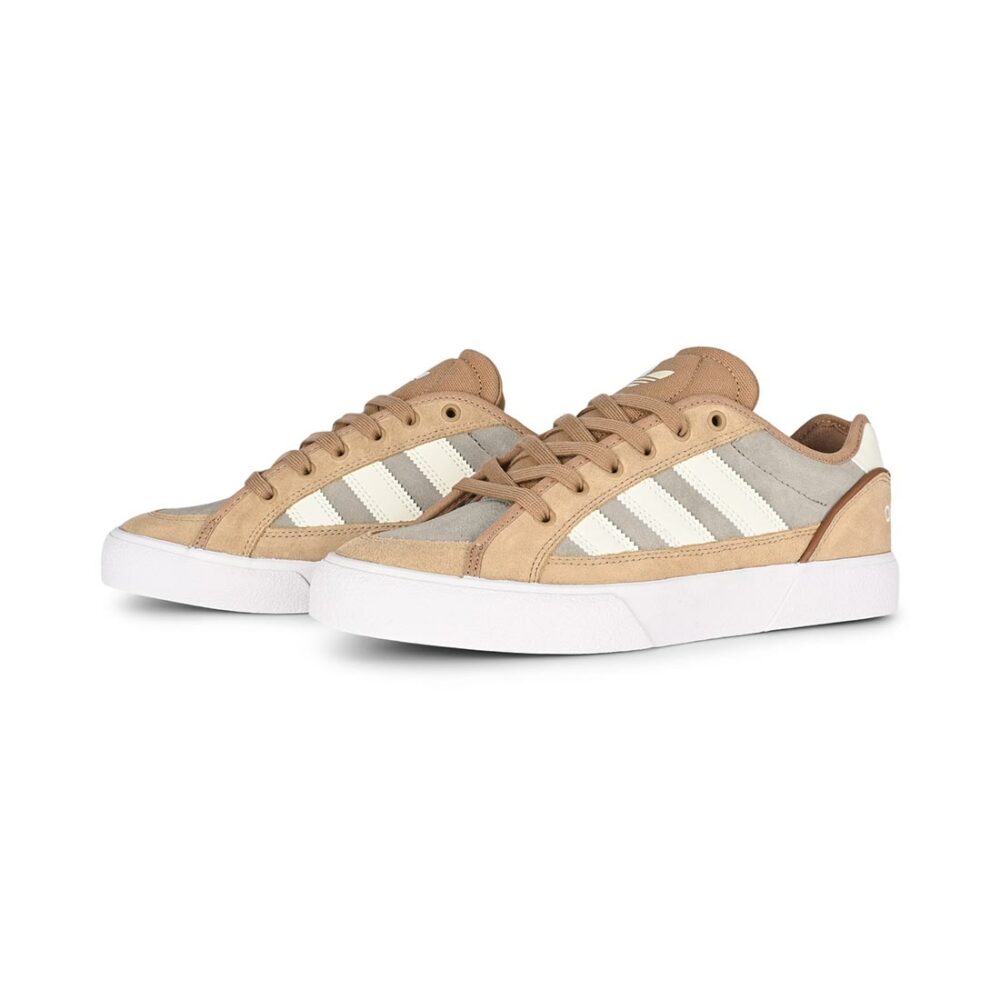 Adidas Court TNS Premiere Skate Shoes - Magic Beige/Earth Strata/Gum