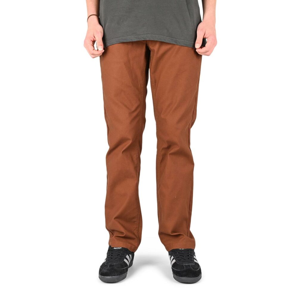 Brixton Builders 5-Pocket Canvas Pants - Sepia