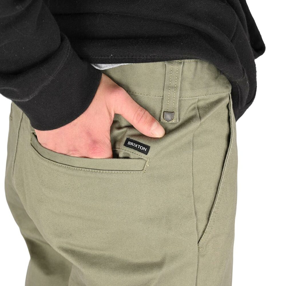 Brixton Choice Regular Chino Pants - Olive Surplus