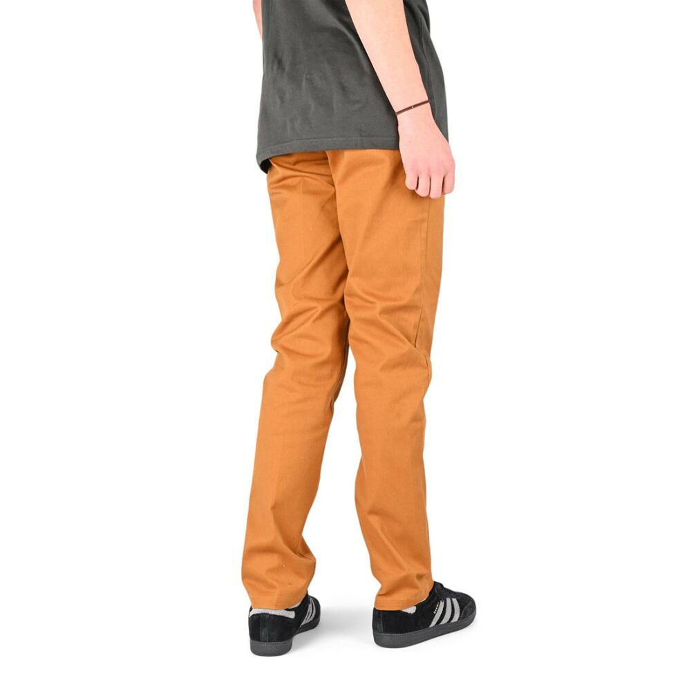 Brixton Choice Slim Chino Pants - Golden Brown