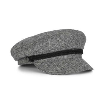Brixton Fiddler Fisherman Cap - Grey/Black