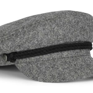 Brixton Fiddler Fisherman Cap - Grey/Black