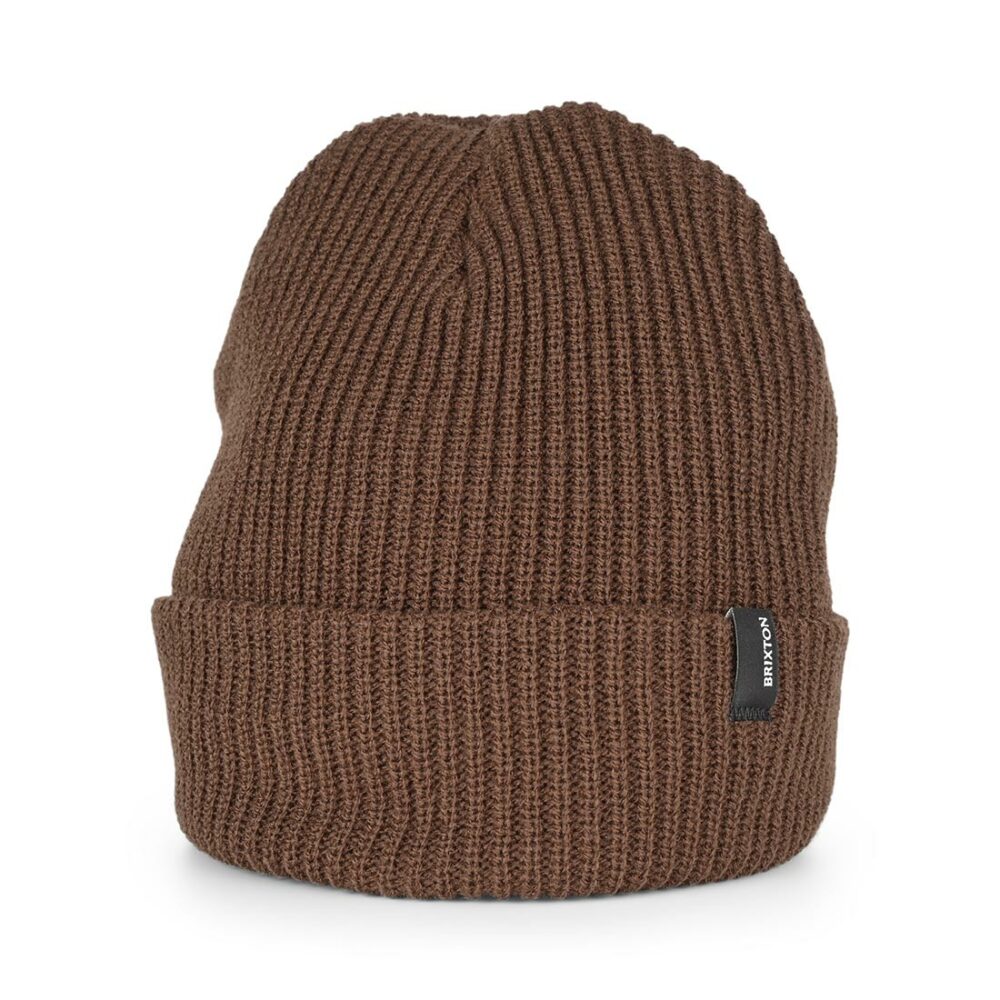 Brixton Heist Beanie Hat - Brown